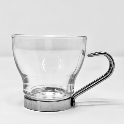 Bicchiere Oslo Caffè o Punch manico Inox cl 10