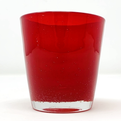 Bicchiere Bollicine Colorato cl 30 Rosso