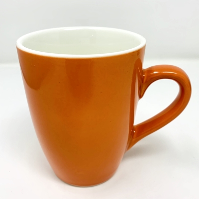 Set 6 Tazze Mug Arancio con Manico ml 320