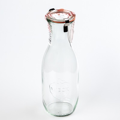 Bottiglia Vetro Weck con coperchio ml 1062
