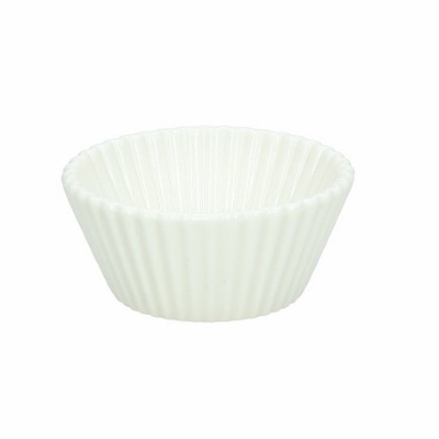 Set 6 Cup Cakes Mignon Bianco cm 6,7 h 3