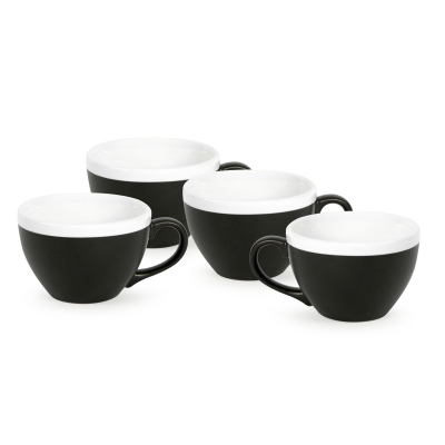 Set 4 Tazze da The Coffee & Co. Nere ml 230