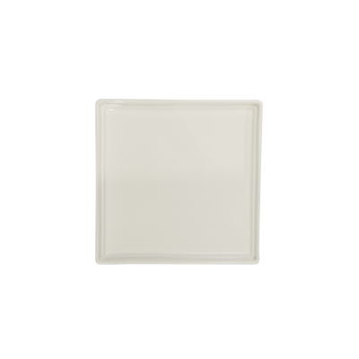 Piatto Justwhite Quadro cm 21